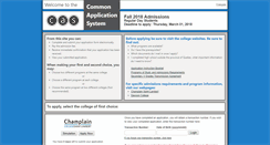 Desktop Screenshot of commonapplication.qc.ca